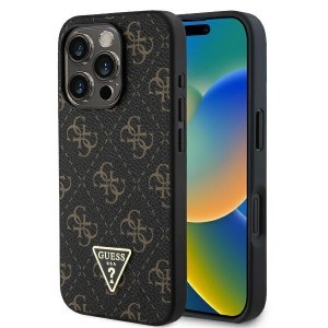 Original Case GUESS New 4G Triangle GUHCP16LPG4GPK for Iphone 16 Pro black