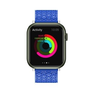 Y szíj Apple Watch 7 / SE (45/44 / 42mm) szíj kék