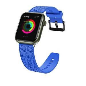 Y szíj Apple Watch 7 / SE (45/44 / 42mm) szíj kék