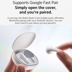 Xiaomi Redmi Buds 4 Lite Vezeték Nélküli Fülhallgató Fekete-4