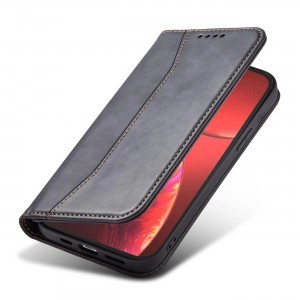 Magnet Fancy Case tok iPhone 13 Pro Pouch Wallet Card Holder Fekete