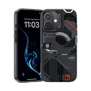 Benks Magnetic Mecha Series tok iPhone 16 Plus fekete