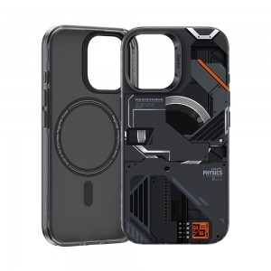 Benks Magnetic Mecha Series tok iPhone 16 Plus fekete