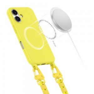 TECH-PROTECT MAGNECKLACE MAGSAFE IPHONE 16 KANÁRISÁRGA tok