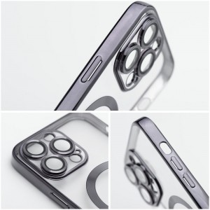 ELECTRO MAG COVER tok kompatibilis MagSafe-el IPHONE 16 fekete