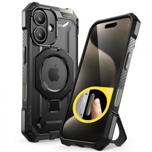 SUPCASE UB GRIP MAG MAGSAFE IPHONE 16 FEKETE tok