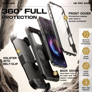 SUPCASE UB PRO MAG MAGSAFE IPHONE 16 PRO FEKETE tok