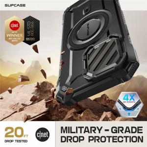 SUPCASE UB XT MAG MAGSAFE IPHONE 16 PRO FEKETE tok