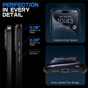 SUPCASE UB MAG MAGSAFE IPHONE 16 PRO FEKETE tok