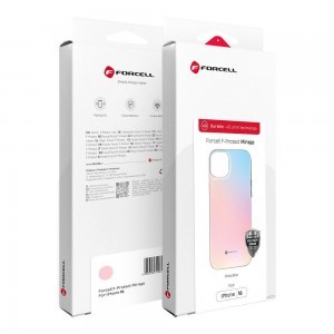 FORCELL F-PROTECT Mirage Military Tesztelt tok MagSafe kompatibilis IPHONE 16 PLUS pinky blue tok