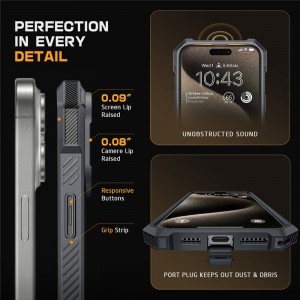 SUPCASE UB GRIP MAG MAGSAFE IPHONE 16 PRO MAX SZÜRKE tok