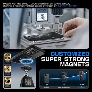 SUPCASE UB MAG MAGSAFE IPHONE 16 PRO MAX FEKETE tok