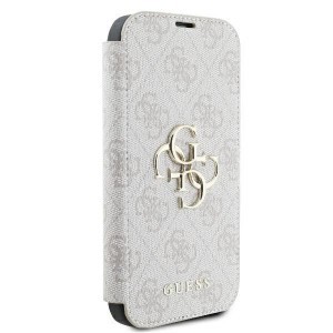 Guess 4G Metal Logo iPhone 16 Plus Case - Pink