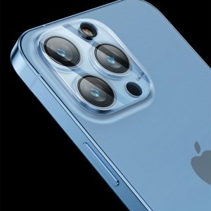 Keményített üveg (kamera lencsére) iPhone 16 Pro/16 Pro Max (szigetes) üvegfólia