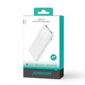 Powerbank Joyroom JR-PBF12 10000mAh 2.4A 2x USB-A 1x USB-C - fehér-8