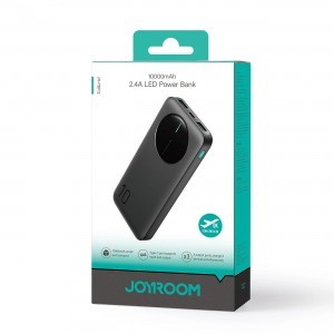 Powerbank Joyroom JR-PBF12 10000mAh 2.4A 2x USB-A 1x USB-C - fekete-8