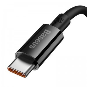 Baseus Superior USB - USB-C kábel, 100W, 1m (fekete)-2