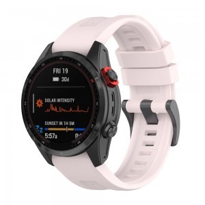 Szilikon szíj GARMIN FENIX 3 / 3HR / 5X / 6X / 6X Pro / 7X / 7X Pro rózsaszín (3)