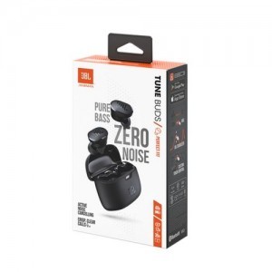 JBL Tune Buds TWS Bluetooth Vezeték Nélküli Fülbe Dugható Fülhallgató Fekete EU-1