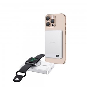 Tech-protect Pb33 Lifemag Magsafe Power Bank 5000mah Ezüst-1
