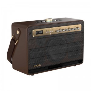 W-KING K6L 120W Vezeték nélküli Bluetooth Hangszóró (barna)-1
