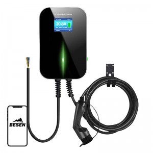 Besen fali EV töltő BS20 22kW (APP) TYPE-2 elektromos autókhoz