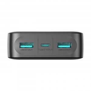 Powerbank Joyroom JR-PBF14 20000mAh 2.4A 2x USB-A 1x USB-C - fekete-9