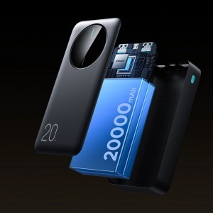 Powerbank Joyroom JR-PBF14 20000mAh 2.4A 2x USB-A 1x USB-C - fekete-2