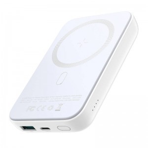 Mini Vezeték nélküli PowerBank 20W 10000mAh Joyroom JR-W020 (fehér) magsafe