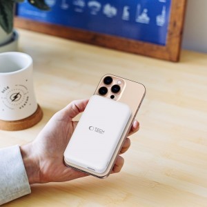 Tech-protect Pb24 Lifemag Qi2 Magsafe Power Bank 10000mah Fehér-1
