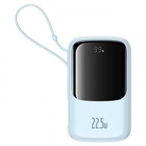 Baseus Qpow Pro+ 22.5W 10000mAh USB-C Powerbank - Modrá