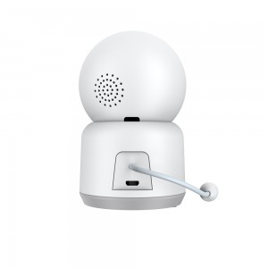  Techsuit - Baba WIFI Kamera (Q15A) - 1080P, PTZ, Távirányító, Altatódalok, Infravörös, Hőmérséklet-érzékelő, Tuya Alkalmazás - Fehér-2