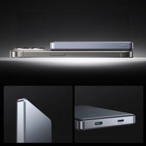 Powerbank Joyroom JR-PBM08 Pro 10000mAh - szürke Magsafe-4