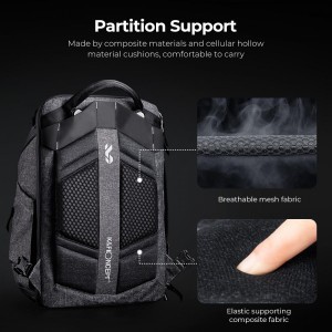 Fotós hátizsák 25L K&F Concept Alpha (KF13.105)-3
