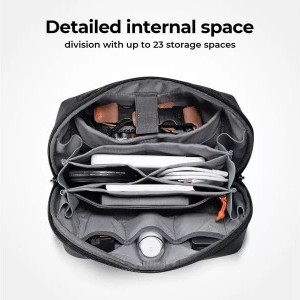 K&F Concept Alpha Sling 4L Fotó Kiegészítő Táska-2