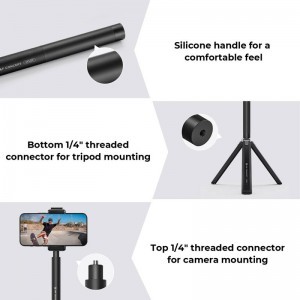 K&F Concept Invisible Selfie Stick For Insta 360 and Gopro-2
