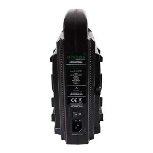 Patona DUAL V-Mount Töltő (Sony BP-95W BP-GL65 BP-190WS 4-Pin XLR kábellel)-1