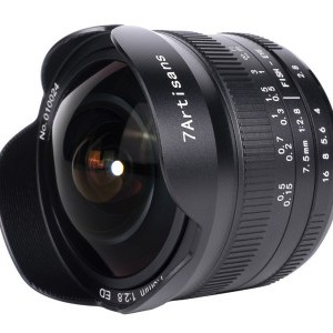 7Artisans 7.5mm f/2.8 Mark II fekete objektív (Nikon Z)-1