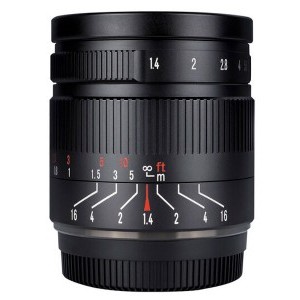 7artisans 55mm f1.4 Mark II Canon EOS M BK (APS-C) objektív