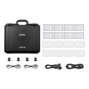 Godox C5R-K8 Knowled RGB Creative LED lámpa készlet-3