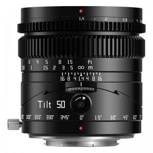 TTartisan Tilt 50mm f1.4 M43 Mount (fekete)