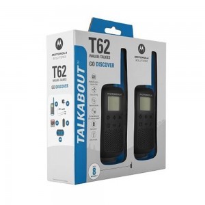 Motorola Talkabout T62 dupla készlet + töltő kék,-2