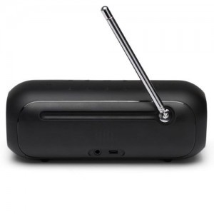 JBL Tuner 2 hordozható Bluetooth hangszóró FM/DAB/DAB+ fekete EU ( JBL-TNR2FM-BLK)-3
