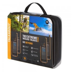 Motorola Talkabout T82 Extreme quad-pack Adóvevő-3