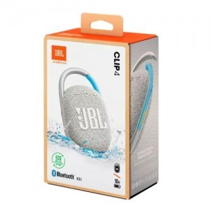 JBL CLIP 4 Bluetooth Vezeték Nélküli Hangszóró Eco Fehér EU-1