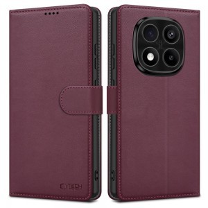 Tech-protect Wallet Xiaomi Redmi Note 14 Pro 5G / Pro+ Plus 5G / Poco X7 5G Tmavočervené puzdro