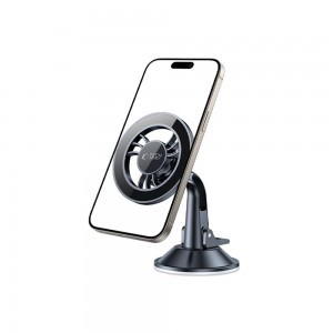 Tech-protect N56 Mágneses Magsafe Műszerfalra rögzíthető autós tartó Fekete-1