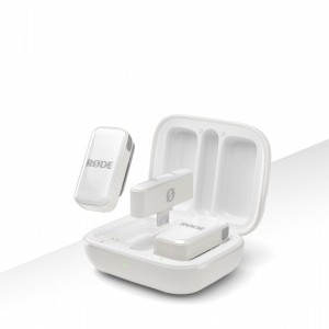 Rode Wireless Micro-C ultra kompakt két csatornás vezeték nélküli mikrorofonrendszer USB-C csatlakozóval, fehér-1