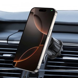 Tech-protect Mm15w-v6 Mágneses Magsafe Műszerfalra és Szellőzőre Rögzíthető Autós Telefontartó Vezeték Nélküli Töltő 15W Fekete/fekete-6