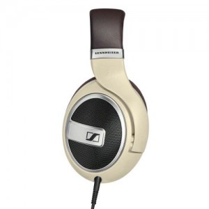 Sennheiser HD 599 Fülre helyezhető Fejhallgató levehető kábelekkel, Elefántcsont/Barna EU-2